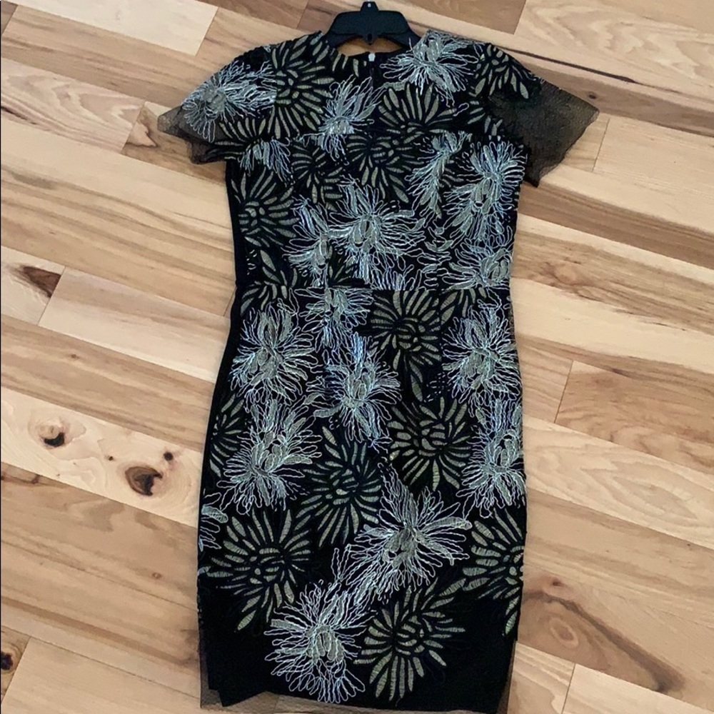 Black and silver Sable and Zoe dress